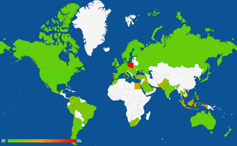 2024년 1분기 트래픽 히트맵