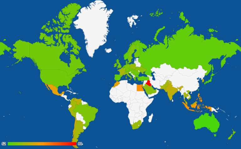 2024년 4분기 트래픽 히트맵