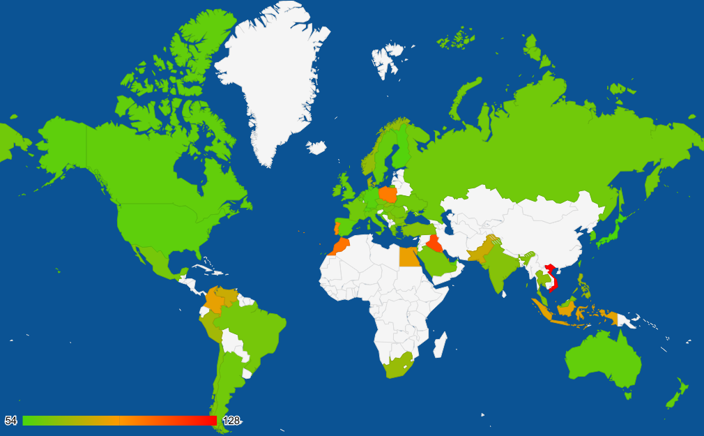 2024년 상반기 트래픽 히트맵