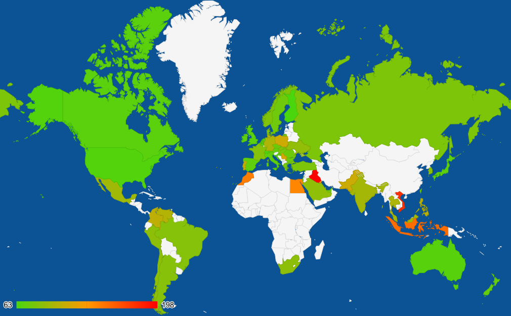 2024년 트래픽 히트맵