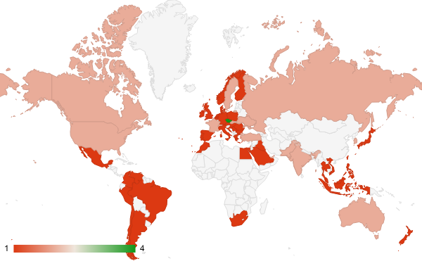 2024년 11월 참고자료 카테고리 – 국가별 트래픽 패턴 지도