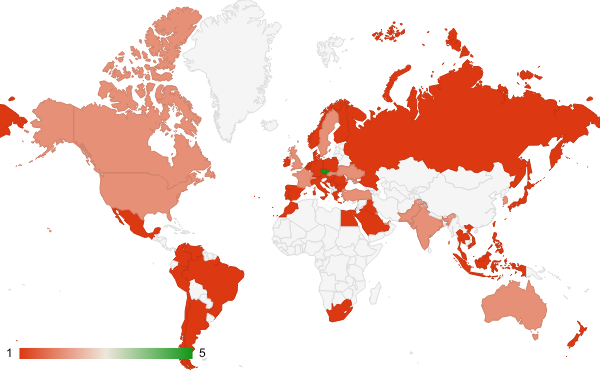 2024년 12월 참고자료 카테고리 – 국가별 트래픽 패턴 지도