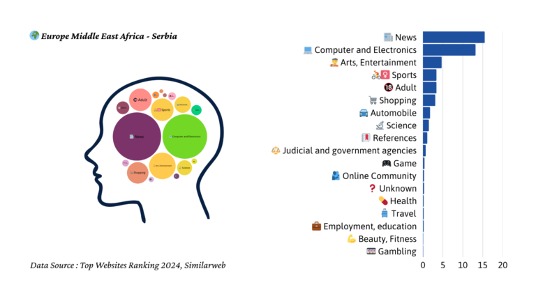 2024년 세르비아 트래픽 마인드맵
