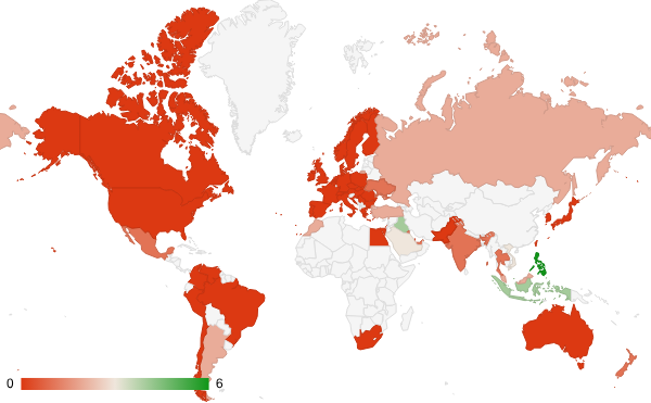 2025년 12월 미분류 카테고리 – 국가별 트래픽 패턴 지도